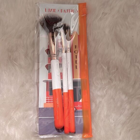 LUXIE X PAUTIPS Por La Noche Brush Set. Blush, Shading & Concealer. New. Sealed. - Picture 6 of 7